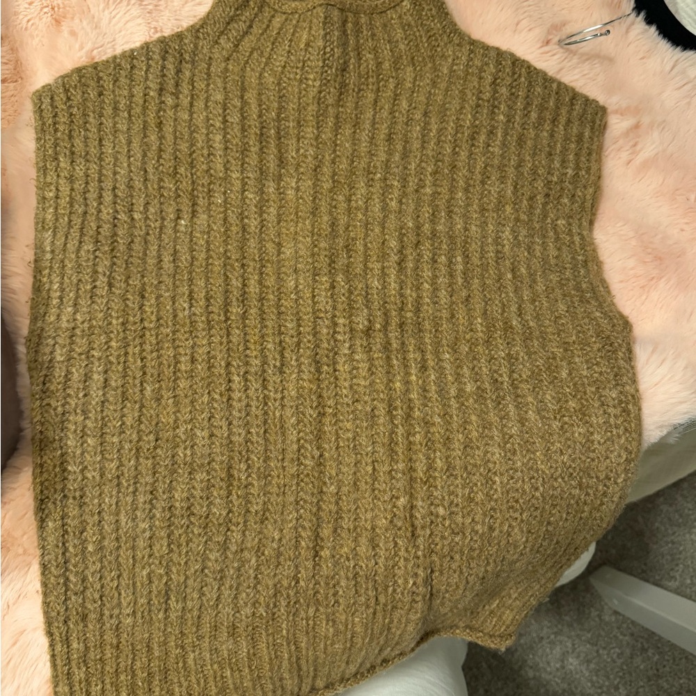 MADEWELL SLEEVELESS SWEATER VEST